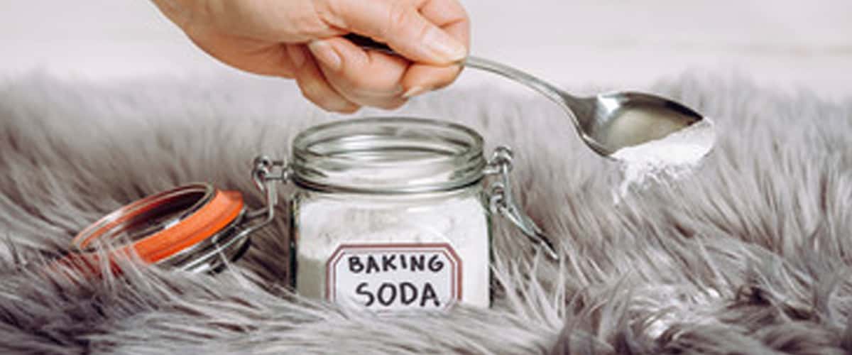 baking soda method for dusty smelly carpet