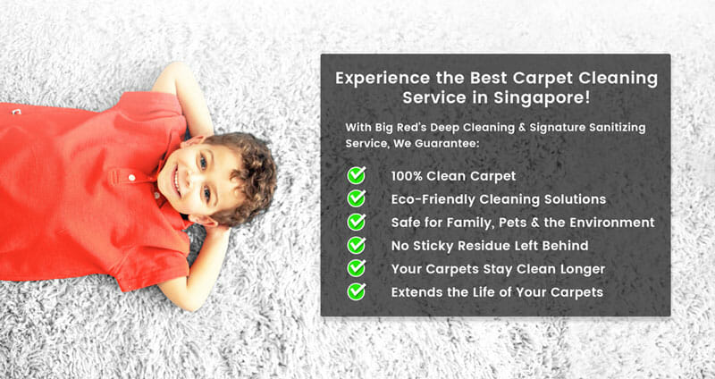 Carpet Cleaning Singapore Services | Big Red Carpet Cleaners
