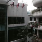 Facade Cleaning - Big Red Carpet Cleaners, Singapore