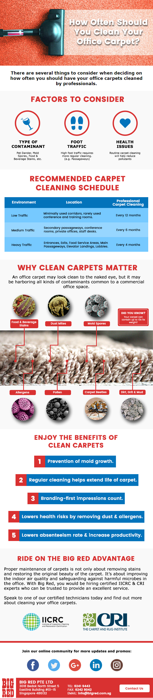 How Often Should You Clean Residential Carpets Singapore